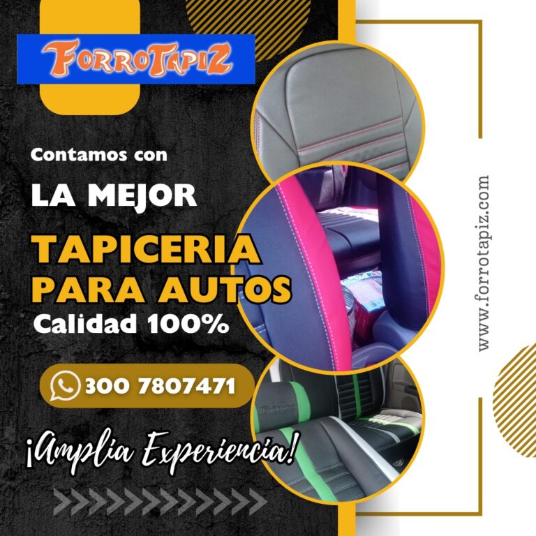 Tapiceria para autos cali